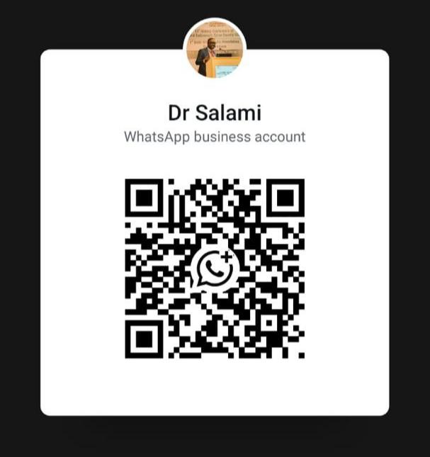 Scan to chat with Dr. Salami